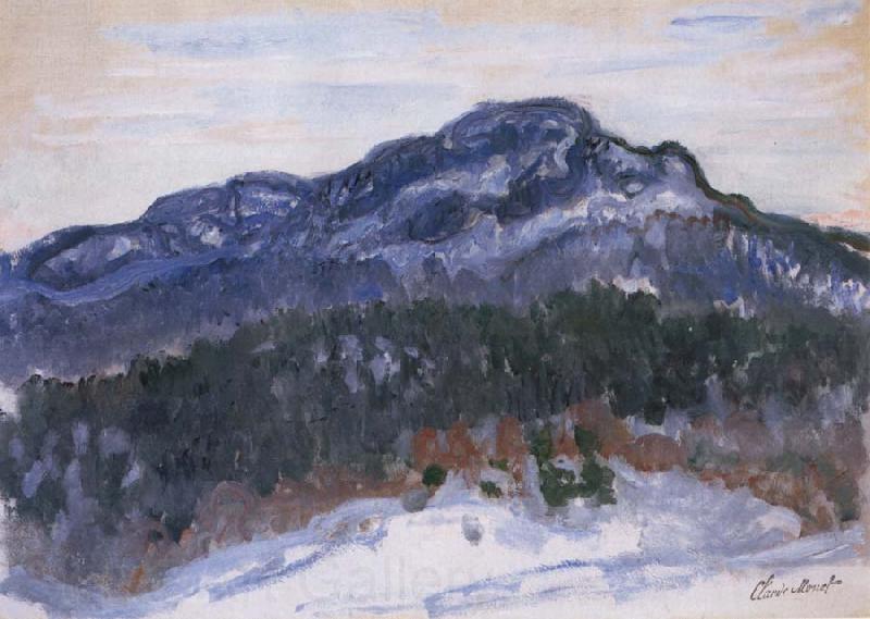 Claude Monet Mount Kolsaas Spain oil painting art